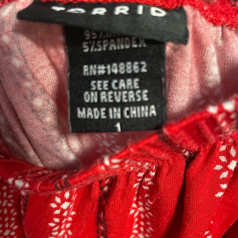 Off the shoulder top